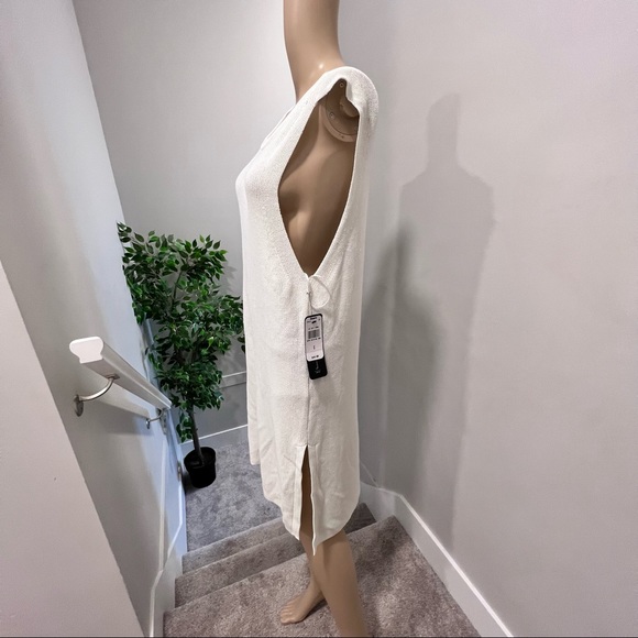 Creamy white knit dress from Jess. Size SP. - Picture 5 of 6